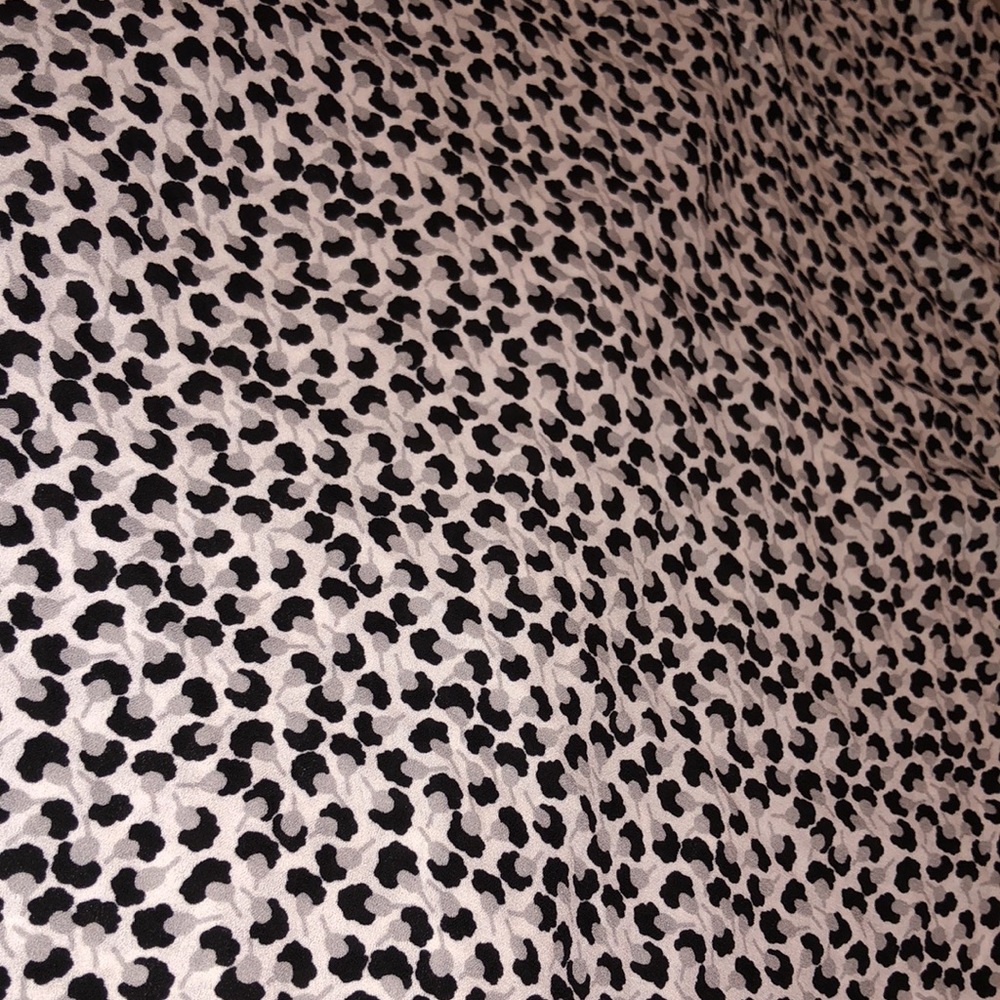 Loft Patterned Button Down Blouse Nwot Size S - image 7